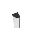 Lampadar Azzardo JOHNNY metal, acril, negru, alb, RGB-LED, 20W, 1600Lm - AZ-4754