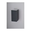 Aplica de perete exterioara Azzardo ROLAND plastic, gri, LED, 18W, 3000K, 1600Lm, IP65 - AZ-5231
