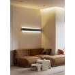 Aplica de perete Azzardo Galasso metal, negru, LED, 3000K, 30W, 1950lm - AZ-5342