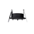 Baza de corp incastrabila  Azzardo CANOPY metal, negru - AZ-5420