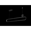 Pendul Azzardo Nicodemo metal, negru, LED, 3000K-6000K, 39W, 3250lm - AZ-5450