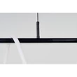 Pendul Azzardo ZIGZAG metal, plastic, negru, alb, LED, 3000K, 75W, 6000lm - 5827
