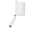 Aplica de perete Azzardo OLYMPIA metal, plastic, alb, LED, 5W + 3W, 3000K, 400 + 240Lm - AZ-5966