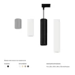 Accesorii Azzardo LUCAS metal, negru, GU10 - AZ-6152