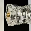 Pendul Azzardo FLORENCE metal, cristal, auriu, transparent, LED, 4000K, 36W, 2880lm - 6187