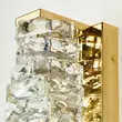 Aplica de perete Azzardo FLORENCE metal, cristal, auriu, transparent, LED, 4000K, 10W, 800lm - 6188
