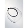 Pendul Azzardo NICOLE metal, sticla, negru, transparent, LED, 8W, 3000K, 640Lm - AZ-6195