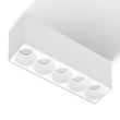 Plafoniera Azzardo TETRIX metal, alb, LED, 8W, 3000-4000-6000K - AZ-6279
