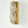Aplica de perete Azzardo FLORENCE metal, cristal, sticla, auriu, LED, 10W, 3000K, 800Lm - AZ-6480