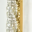 Aplica de perete Azzardo FLORENCE metal, cristal, sticla, auriu, LED, 10W, 3000K, 800Lm - AZ-6480