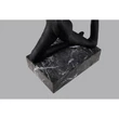 Lampa decor Azzardo ARTEMIS metal, sticla, plastic, negru, alb, E27 - AZ-6783