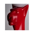 Lampa decor Azzardo PUMA plastic, sticla, rosu, alb, E27 - AZ-6785