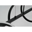 Pendul Azzardo MEMPHIS metal, acril, negru, alb, LED, 55W, 2800K, 2580Lm - AZ-6815