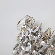 Aplica de perete Azzardo BARLETTA metal, cristal, auriu, transparent, LED, 18W, 3000K - AZ-6906