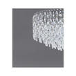 Plafoniera Azzardo BURANO metal, cristal, crom, transparent, E14 - AZ-6909
