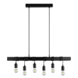 Pendul Eglo TOWNSHEND metal, lemn, negru, E27 - 44062