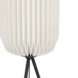 Lampadar Eglo BELGRAVE metal, hartie, negru, alb, E27 - 44104