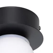 Plafoniera de baie Eglo MOSIANO metal, sticla, negru, opál, LED, 3,3W, 3000K, 340 Lm, IP 44 - 900659