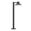 Lampadar exterior Eglo NINNARELLA metal, plastic, negru, alb, GU10, IP44 - 900689