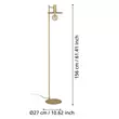 Lampadar Eglo ESCANDELL metal, alama, E27 - 900735