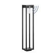 Lampadar exterior Eglo MARTANO metal, plastic, negru, alb, LED, 3,7W, 4000K, 340 Lm, IP 44  - 900805