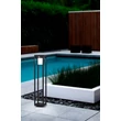 Lampadar exterior Eglo MARTANO metal, plastic, negru, alb, LED, 3,7W, 4000K, 340 Lm, IP 44  - 900805