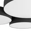 Plafoniera Eglo BARBANO-Z metal, textil, plastic, negru, alb, LED, 2700K-6500K, 22.5W, 2550lm - 900853