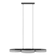 Pendul Eglo BARBANO-Z metal, textil, plastic, negru, gri, alb, LED, 2700K-6500K, 22.5W, 2550lm - 900856