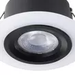 Spot incastrabil Eglo CALONGE plastic, alb, negru, LED, 3000K, 4.8W, 620lm - 900914