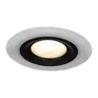 Spot incastrabil Eglo CALONGE plastic, alb, negru, LED, 3000K, 4.8W, 620lm - 900914