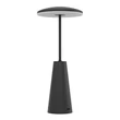 Veioza exterioara Eglo PICCOLA metal, plastic, negru, alb, LED, 2,8W, 2400K-3000K-4000K, 270Lm, IP54 - 900925