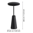 Veioza exterioara Eglo PICCOLA metal, plastic, negru, alb, LED, 2,8W, 2400K-3000K-4000K, 270Lm, IP54 - 900925