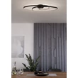 Plafoniera Eglo GIANELLA metal, plastic, negru, alb, LED, 3000K, 38W, 4400lm - 900947