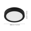 Plafoniera Eglo FUEVA 5 metal, plastic, negru, LED, 20,5W, 3000K, 2400 Lm - 901014