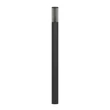 Lampadar exterior Eglo SALLE metal, plastic, negru, gri, E27, IP54 - 901035