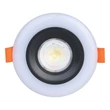 Spot incastrabil de baie Eglo CALONGE RGB plastic, alb, LED, 11,4W, 2700K-6500K, 3x 520 Lm, IP44 - 901118