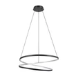 Pendul Eglo RUOTALE metal, plastic, negru, alb, LED, 42W, 3000K, 5000 Lm - 901138