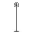 Lampadar Eglo ALFERO-Z metal, sticla, negru, crom, RGB LED, 15,5W, 2700K-6500K, 2000 Lm - 901196