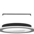 Plafoniera Eglo MACCHIONI metal, plastic, alb, negru, LED, 20W, 2700K -6500K, 2360 Lm - 901238