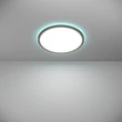 Plafoniera de baie Eglo ROVITO-Z , plastic, alb, negru, RGB LED, 18,5W, 2700 K - 6500 K, 2300 Lm, IP 44 - 901464