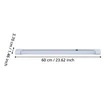 Corp de luminat Eglo MATTANZA plastic, alb, LED, 10W, 4000K, 1050 Lm, - 901566