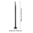 Lampadar Eglo BARBOTTO metal, lemn, negru, maro, GU10, 4,5W - 901735