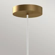 Pendul Elstead metal, sticla, auriu, alb, LED, 20W, 3000K, 1060 Lm - ELS-ALM-BIJOU-P3-GD