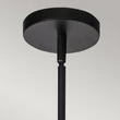 Pendul Elstead metal, franghie, negru, natur, E27 - ELS-ALM-DAPHNE-P-L-MB