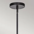 Pendul Elstead metal, franghie, negru, natur, E14 - ELS-ALM-DAPHNE6-MB