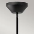 Pendul Elstead metal, sticla, negru, opal, E27 - ELS-ALM-HALSTON-P-M-BK