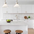 Pendul Elstead metal, sticla, auriu, opal, E27 - ELS-ALM-HALSTON-P-M-GD