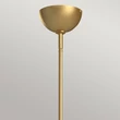Pendul Elstead metal, sticla, auriu, transparent, E27 - ELS-ALM-JUDE3-GD-CL