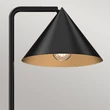Lampadar Elstead metal, negru, E27 - ELS-ALM-REMYCK-FL-BK