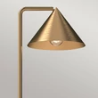 Lampadar Elstead metal, auriu, E27 - ELS-ALM-REMYCK-FL-GD